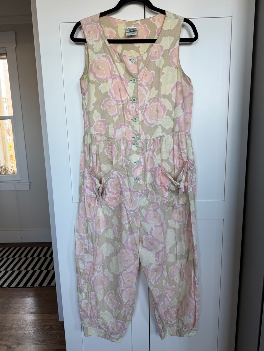 Vintage Laura Ashley Sleeveless Jumpsuit